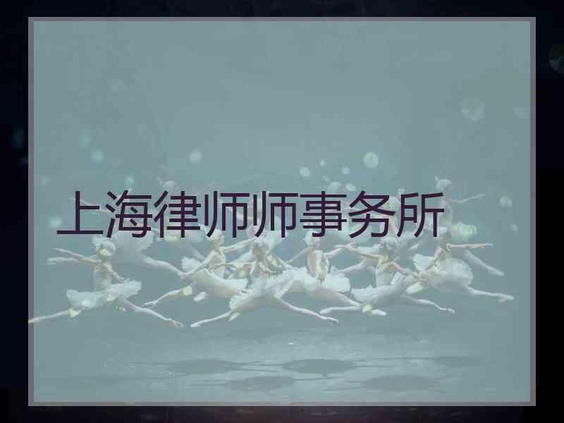 上海律师师事务所