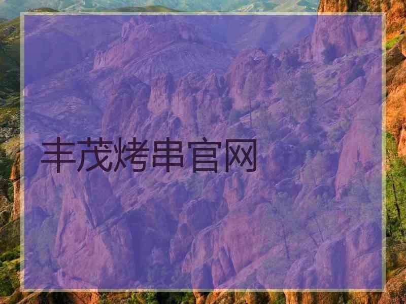 丰茂烤串官网