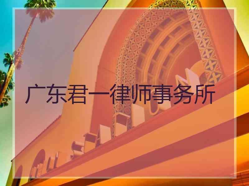 广东君一律师事务所