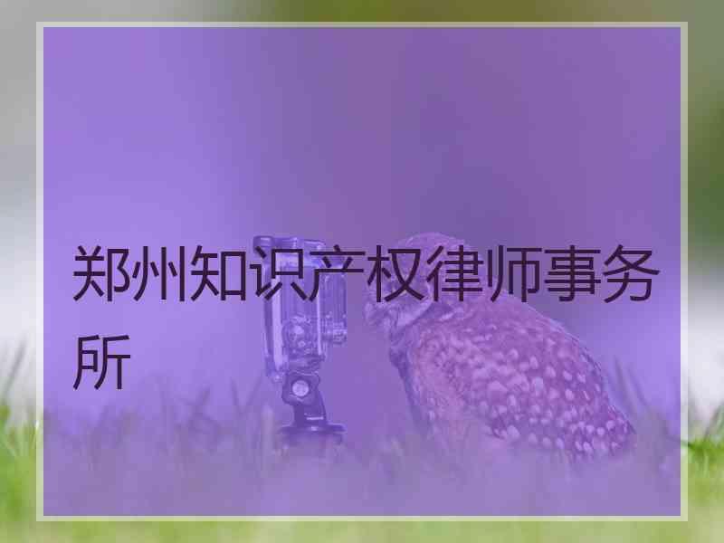 郑州知识产权律师事务所