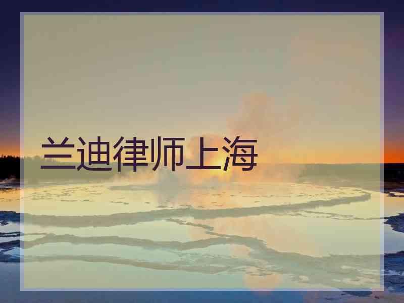 兰迪律师上海