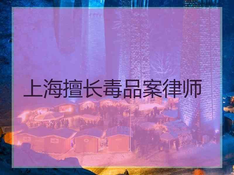 上海擅长毒品案律师