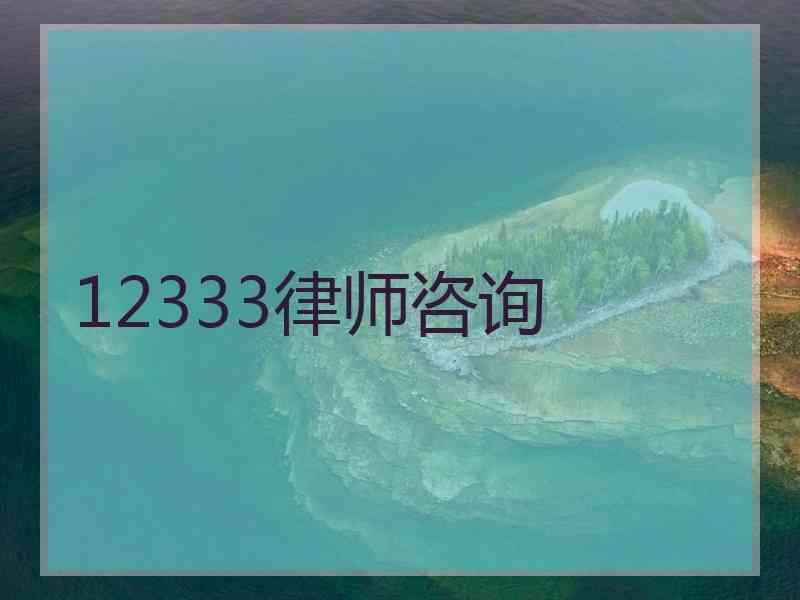 12333律师咨询