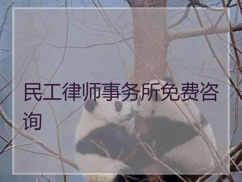 民工律师事务所免费咨询