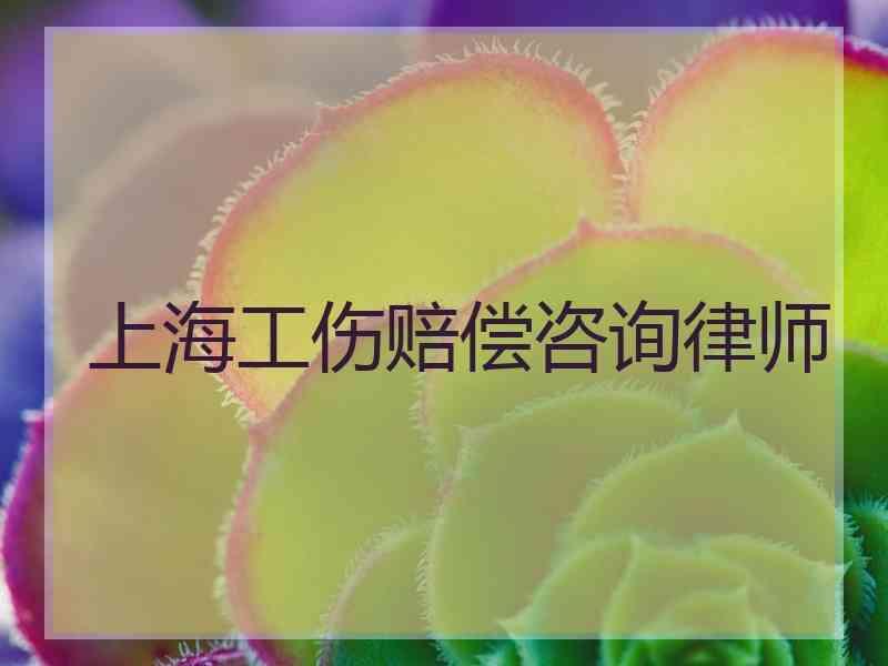 上海工伤赔偿咨询律师