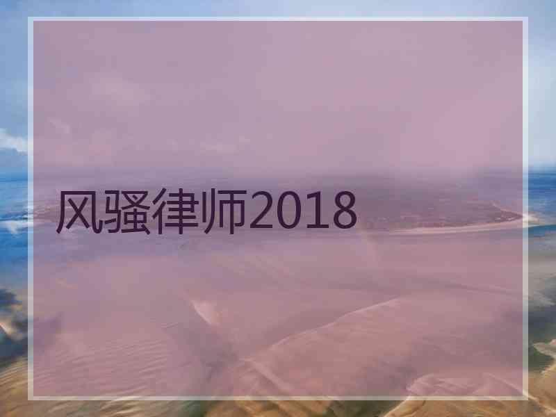 风骚律师2018