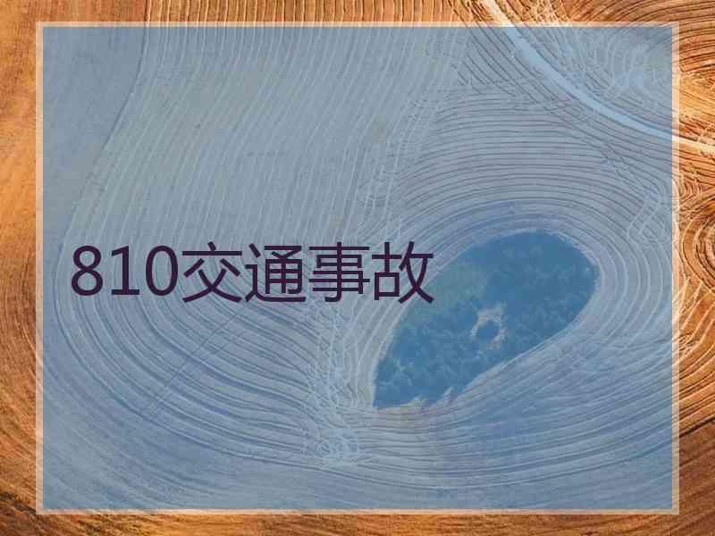 810交通事故