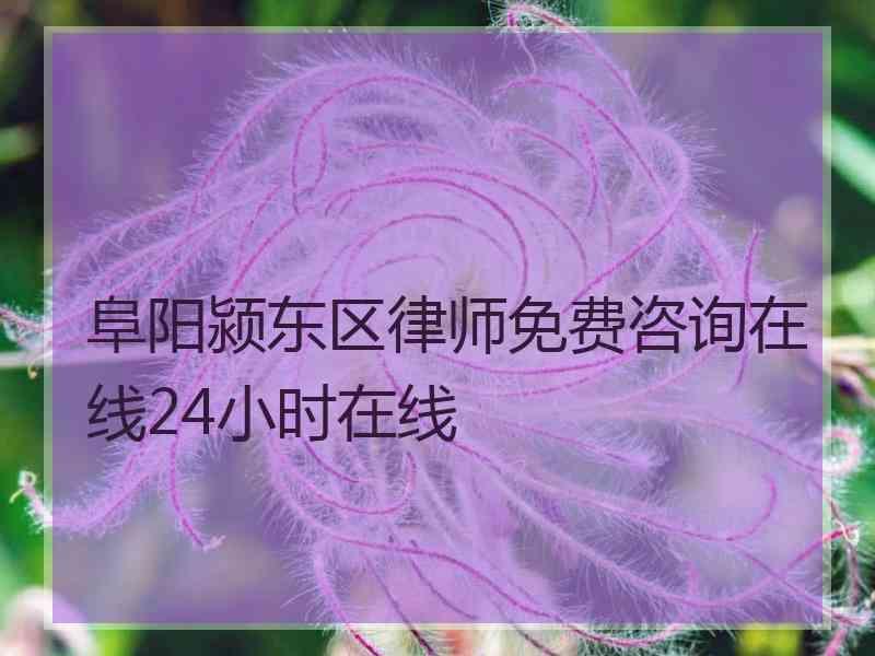 阜阳颍东区律师免费咨询在线24小时在线