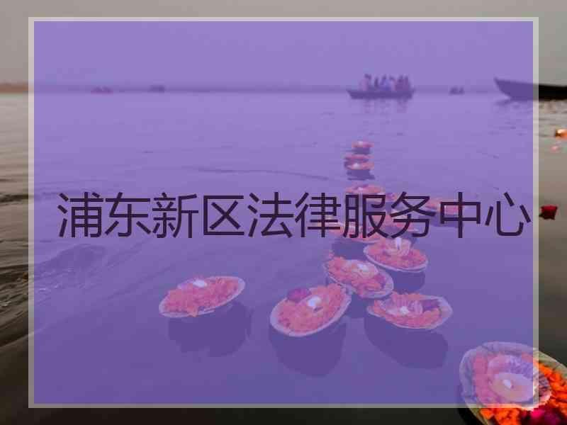 浦东新区法律服务中心