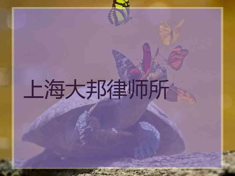 上海大邦律师所