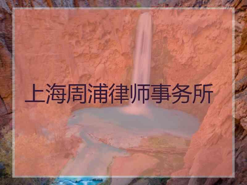 上海周浦律师事务所