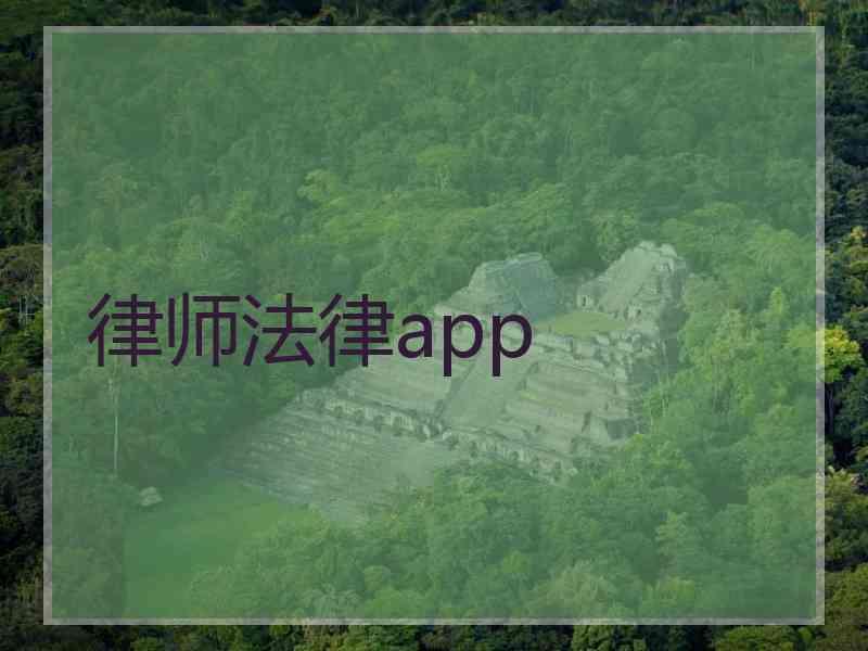 律师法律app