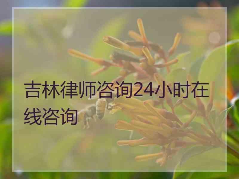 吉林律师咨询24小时在线咨询