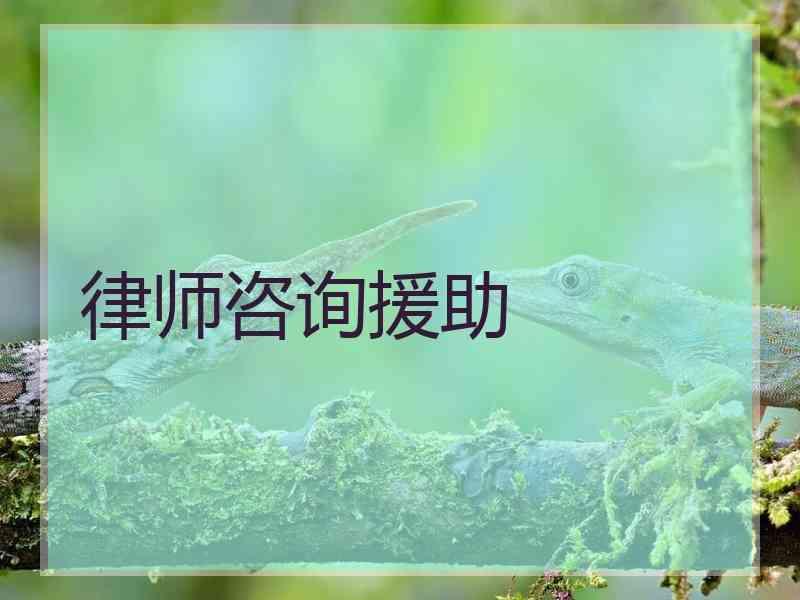 律师咨询援助