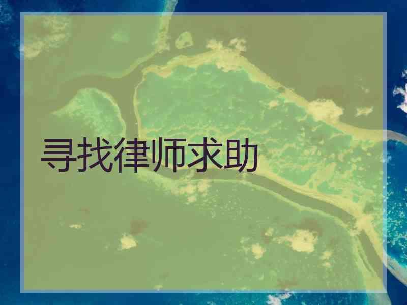 寻找律师求助