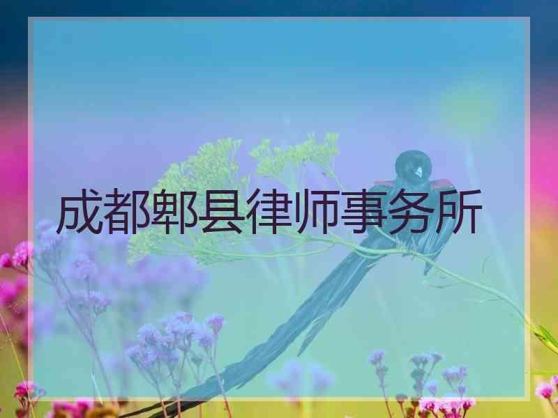 成都郫县律师事务所