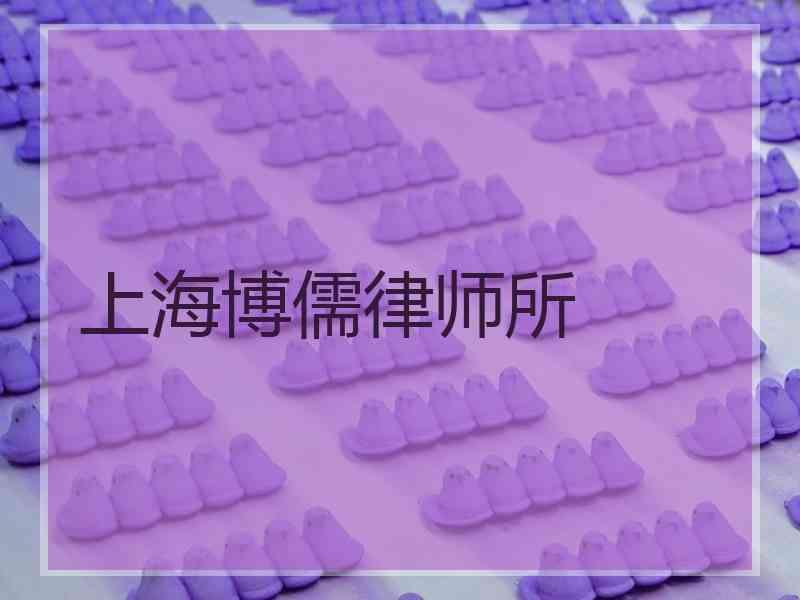 上海博儒律师所