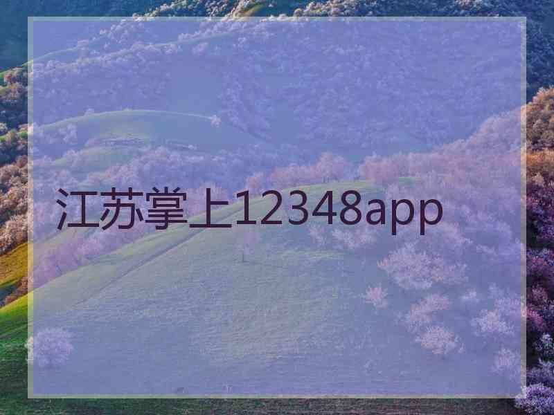江苏掌上12348app
