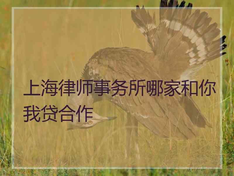 上海律师事务所哪家和你我贷合作