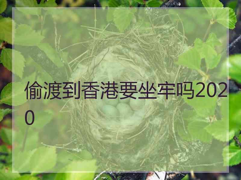 偷渡到香港要坐牢吗2020