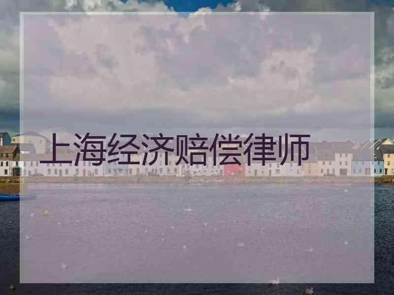 上海经济赔偿律师