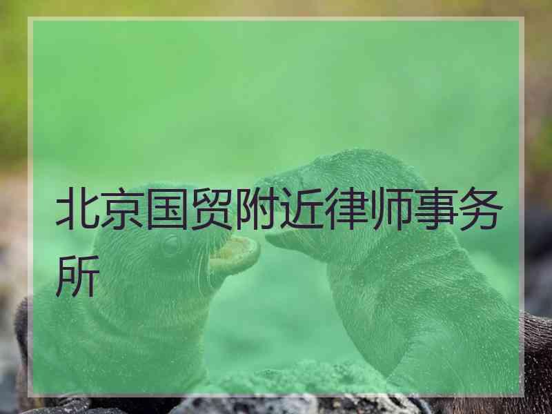 北京国贸附近律师事务所