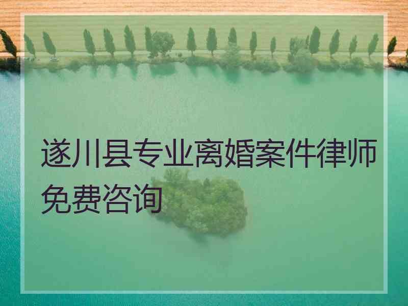 遂川县专业离婚案件律师免费咨询 遂川县专业离婚案件律师免费咨询